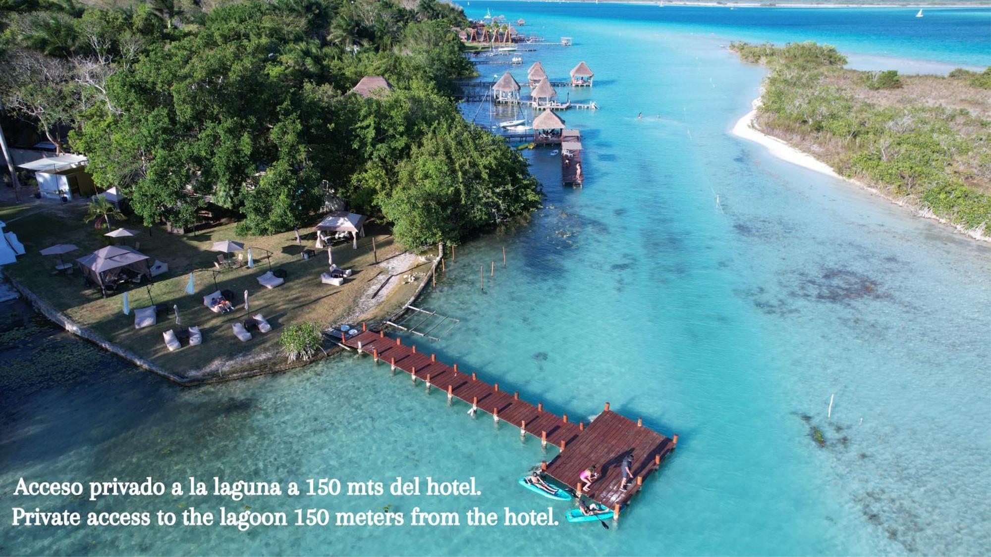 Cabanas Luxury Con Lagoon Club - Adults Only Bacalar Exterior photo